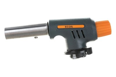 Купить Горелка газовая ECOS GTI‑100 портативная цанговая с пьезоподжигом в Ярославле.