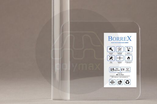 Купить Монолитный поликарбонат 6мм borrex (оптимальный) в Санкт-Петербурге.