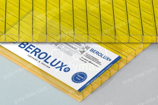 Купить Беролюкс сотовый поликарбонат 10мм в Ярославле.