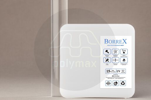 Купить Монолитный поликарбонат 5мм borrex (оптимальный) в Санкт-Петербурге.