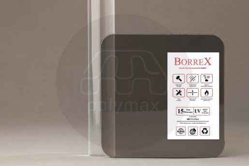 Купить Монолитный поликарбонат 4мм Borrex в Ярославле.