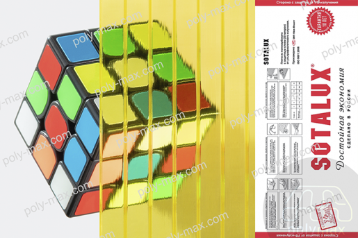 Купить Соталюкс сотовый поликарбонат 10мм в Ярославле.