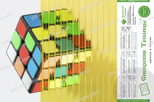 Купить Сибирские теплицы сотовый поликарбонат 4мм в Ярославле.