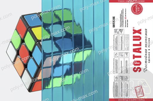 Купить Соталюкс сотовый поликарбонат 10мм в Ярославле.