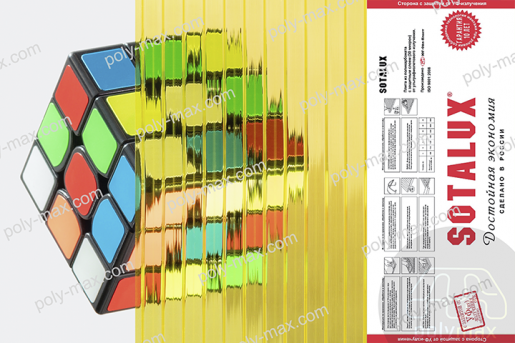 Купить Соталюкс сотовый поликарбонат 4мм в Ярославле.