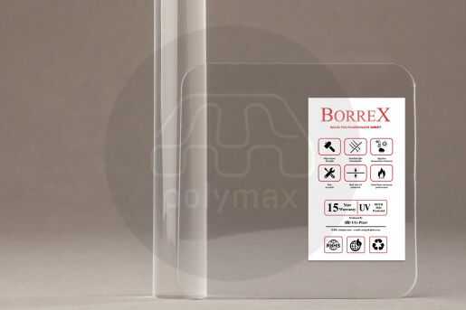 Купить Монолитный поликарбонат 6мм Borrex в Ярославле.