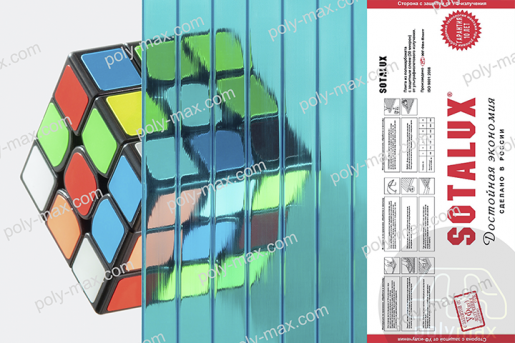 Купить Соталюкс сотовый поликарбонат 8мм в Ярославле.