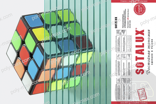Купить Соталюкс сотовый поликарбонат 4мм в Ярославле.
