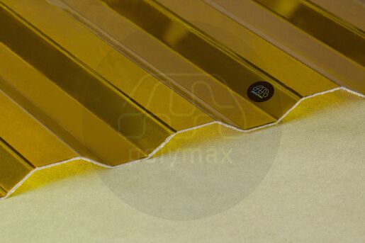 Купить Кровельный монолитный поликарбонат трапеция 1,3мм в Ярославле.