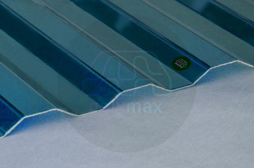 Купить Кровельный монолитный поликарбонат трапеция 0,8мм в Ярославле.